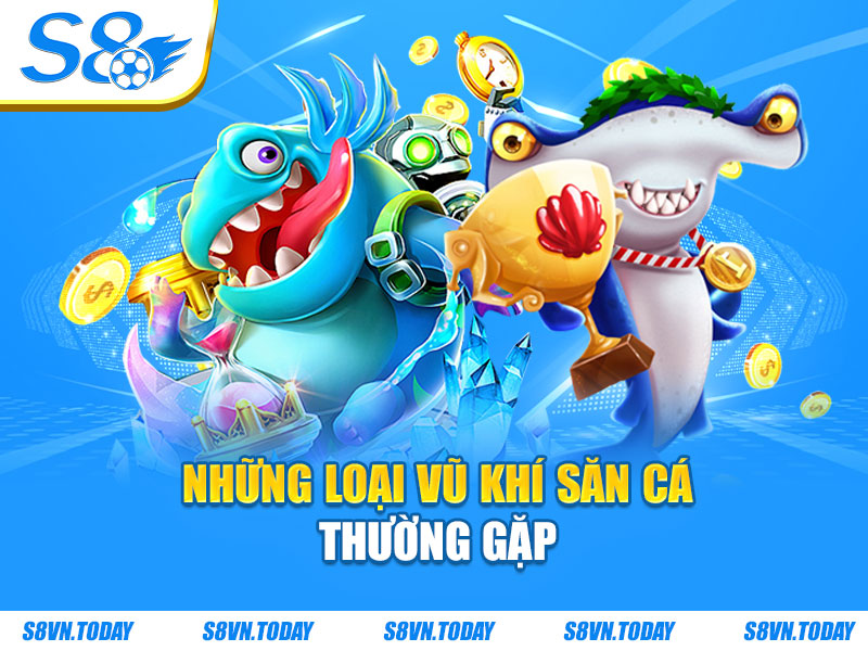 Những loại vũ khí săn cá thường gặp 