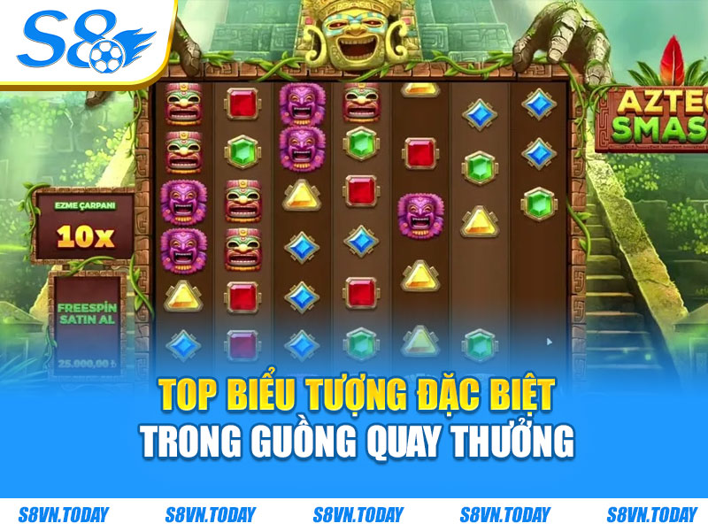 Top biểu tượng đặc biệt trong guồng quay thưởng