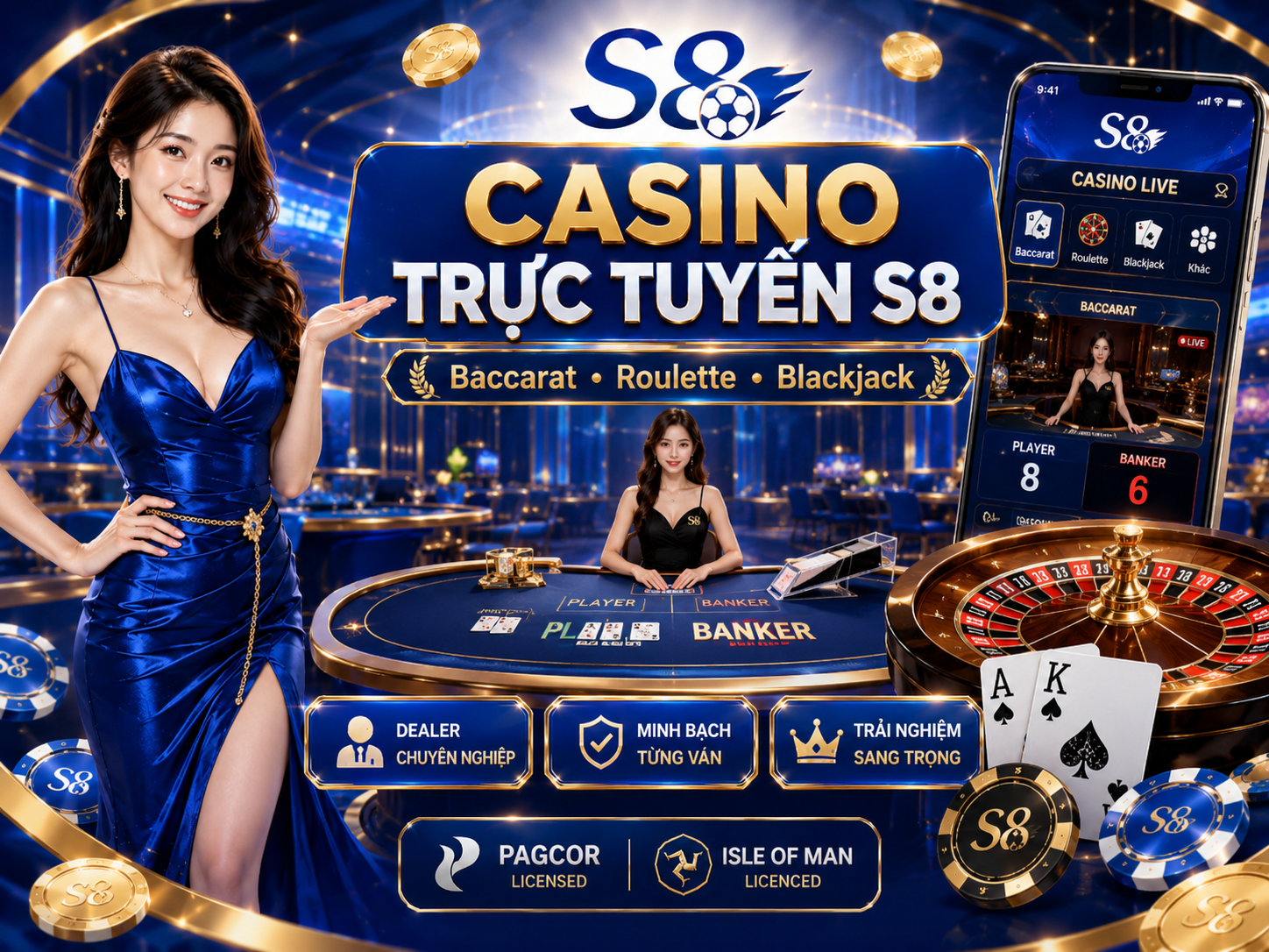 Casino trực tuyến S8