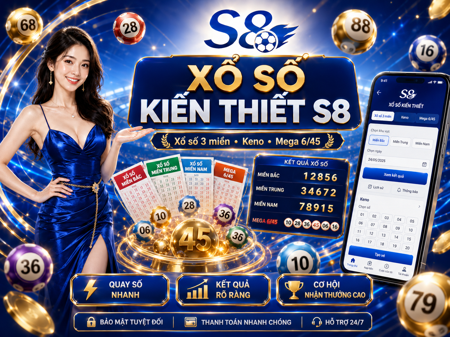 Xổ số kiến thiết S8